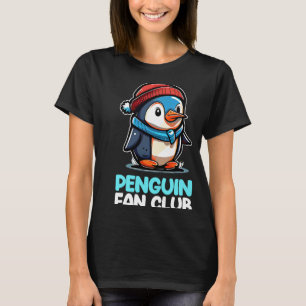 Camiseta Clube de Fãs de Pinguim Pinguim Zoológico Criança