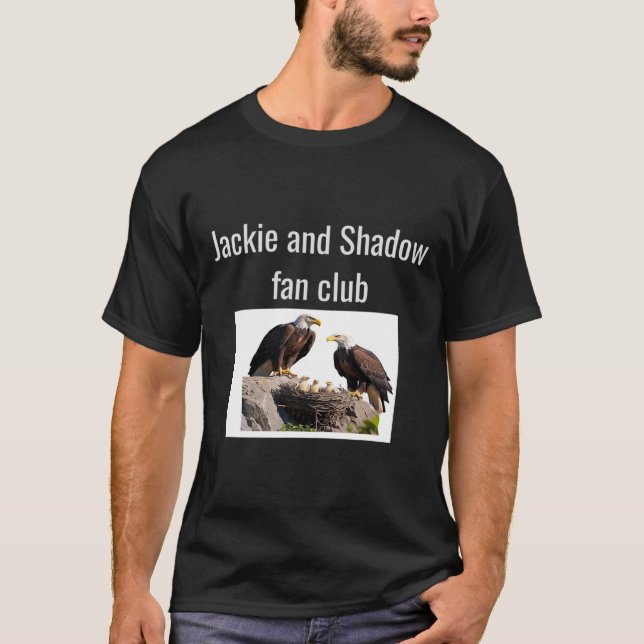 Camiseta Clube de Fãs do Jackie e Shadow Águias _1 (Frente)