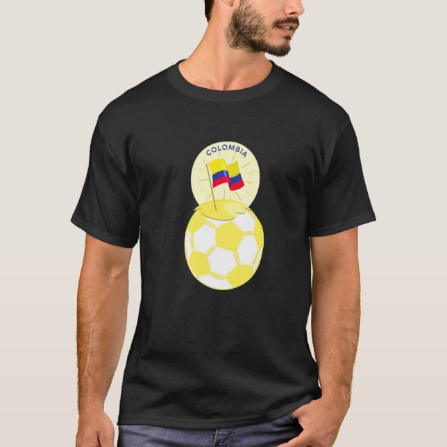 Camiseta Clube de Futebol Colômbia   (Frente)