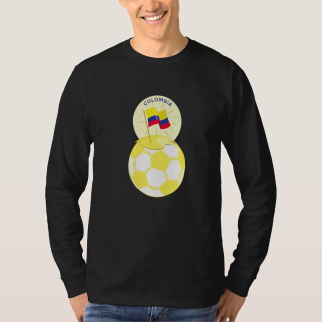 Camiseta Clube de Futebol Colômbia   (Frente)