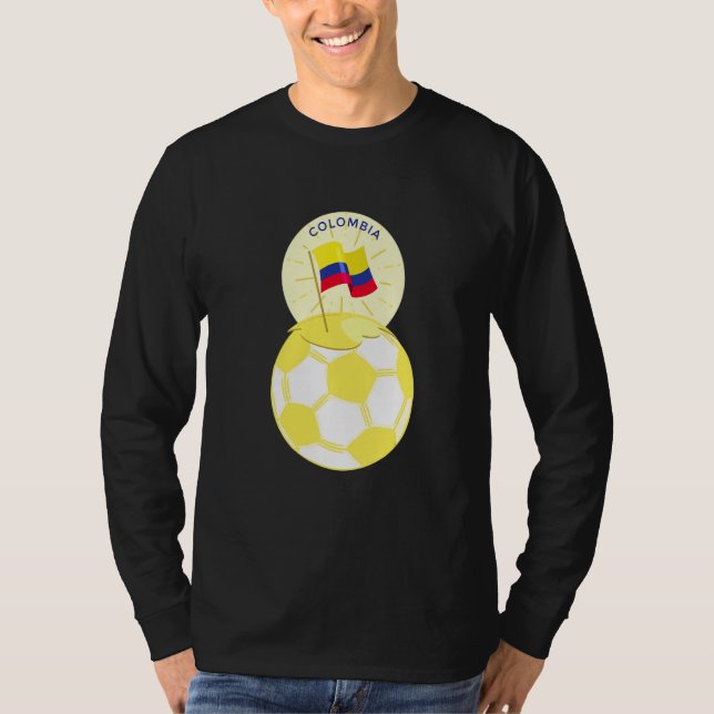 Camiseta Clube de Futebol Colômbia (Frente)