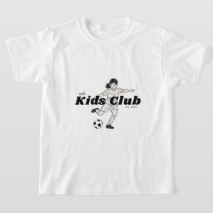 camiseta clube de futebol infantil feminino
