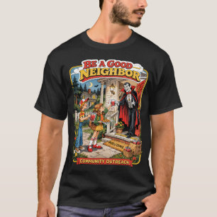Camiseta Clube de Garotas Estranhas Vampira no Caixão