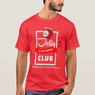 Camiseta Clube de Geléia do Mês presente de Férias de Natal