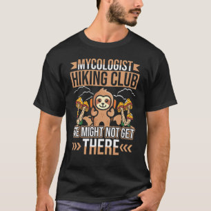 Camiseta Clube de Hiking de Micologista Preguiça e Caça de