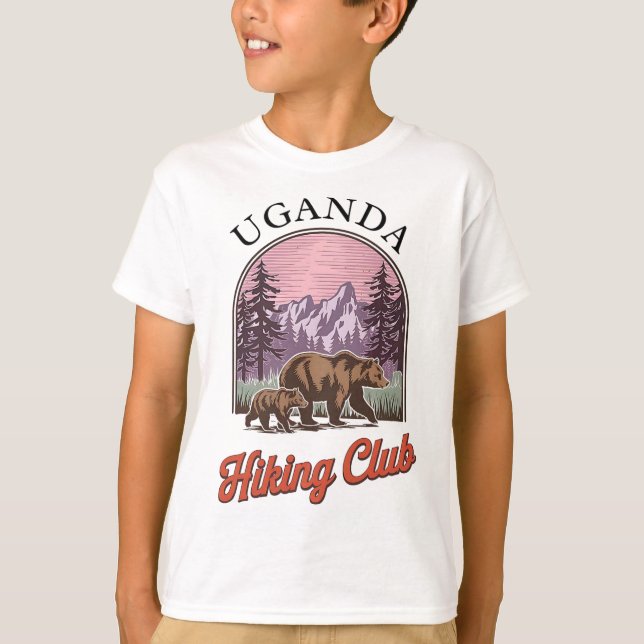 Camiseta Clube de Hiking Uganda  (Frente)