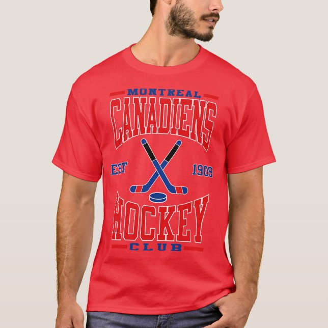 Camiseta Clube de Hóquei Montreal Canadiens (Frente)
