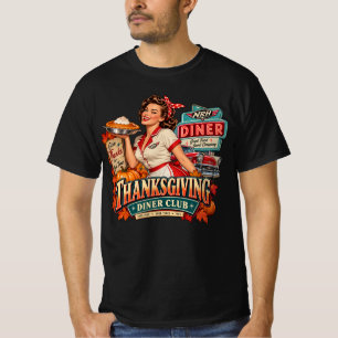 Camiseta Clube de Jantar de Ação de Graças – Americana Vint