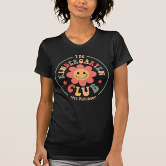 Camiseta Clube de Jardim de Infância Retro Personalizado pa