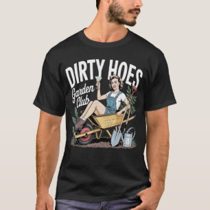 Camiseta Clube de Jardim de Putas Sujas Roupa Feminina Vint