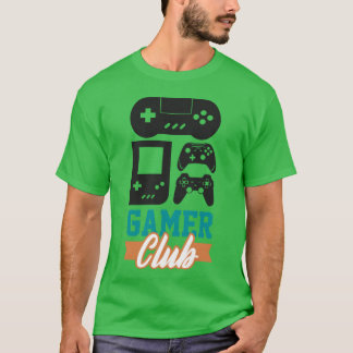 Camiseta Clube de Jogadores Video Game Jogador Jogadores Pr