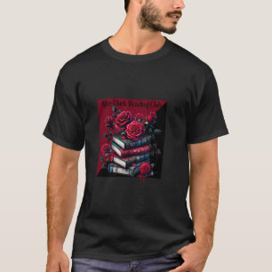 Camiseta Clube de Leitura After Dark Livros Góticos Rosas V