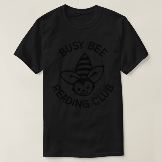 Camiseta Clube de Leitura de Abelhas Ocupadas (Frente do Design)