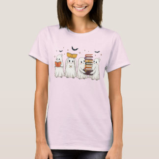 Camiseta Clube de Leitura de Fantasmas Adoráveis de Hallowe