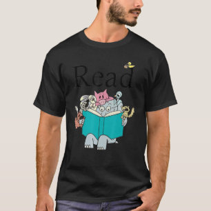 Camiseta Clube de Leitura de Livros da Biblioteca do Profes