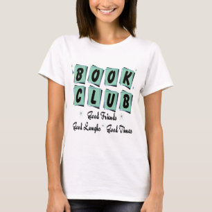 Camiseta Clube de leitura retro - bons amigos, épocas e