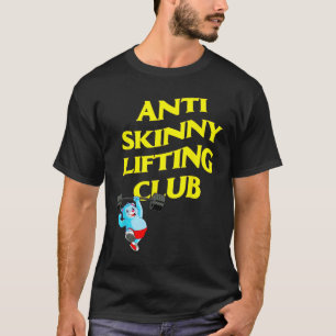 Camiseta Clube de Levantamento Anti Magro Levantamento de P