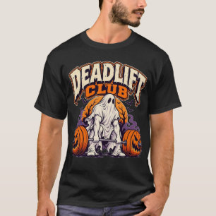 Camiseta Clube de Levantamento de Peso Morto Engraçado de H