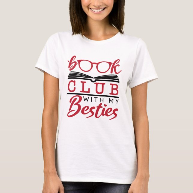 Camiseta Clube de Livro com Minhas Besties (Frente)