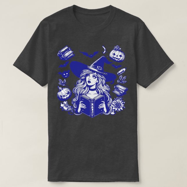 Camiseta Clube de Livro de Bruxas 1 (Frente do Design)