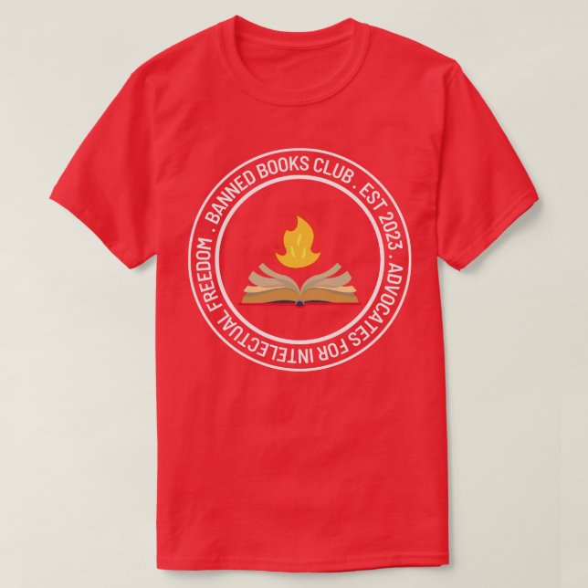 Camiseta Clube de Livros Banidos 16 (Frente do Design)