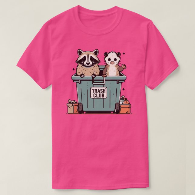 Camiseta Clube de lixo (Frente do Design)
