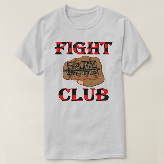 Camiseta Clube de Luta BK (Frente do Design)