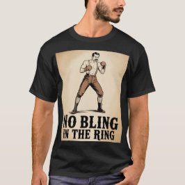 Camiseta Clube de Luta - Sem Bling No Anel