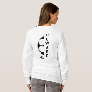 Camiseta Clube de Mãe de Futebol Personalizável Número do J