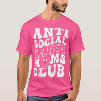 Camiseta Clube de Mães Anti-Dança Social Groovy Cheer Dance