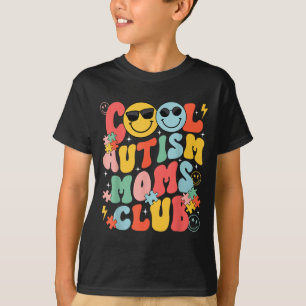Camiseta Clube de Mães Autistas Legais Conscientização do A