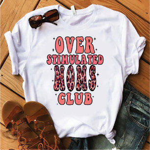 Camiseta Clube de Mães com otimização cruzada