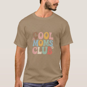 Camiseta Clube de Mães Legais Mãe Engraçada engraçado