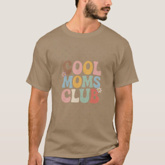 Camiseta Clube de Mães Legais Mãe Engraçada engraçado