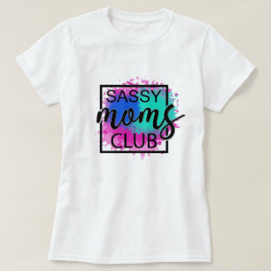 Camiseta Clube de mães Sassy