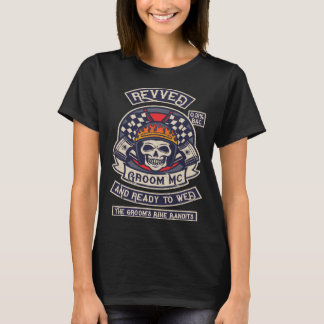 Camiseta Clube de Motociclismo Único Roupa de Despedida de