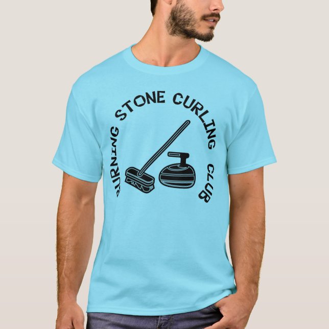 CAMISETA CLUBE DE ONDULAÇÃO DE PEDRA ARDENTE (Frente)