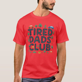 Camiseta Clube de Pais Cansados Faixa de Corrida 2 Lados No