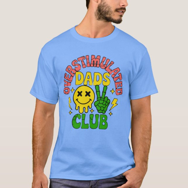 Camiseta Clube de Pais com Overstimulação (Frente)