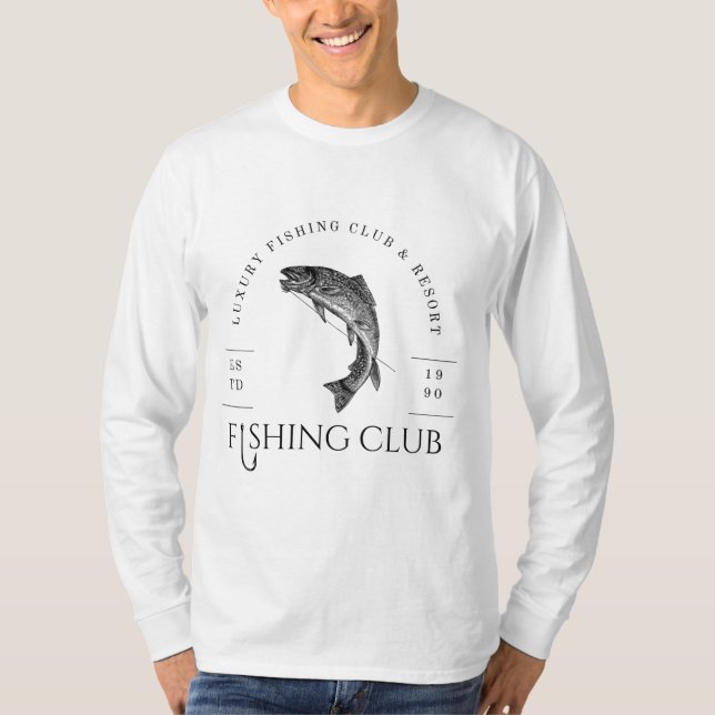 Camiseta Clube de Pesca (Frente)