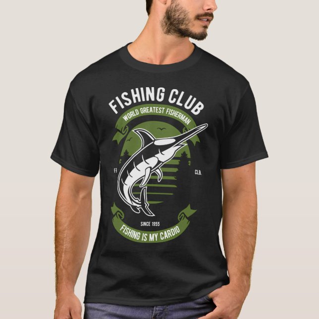 Camiseta Clube de Pesca (Frente)