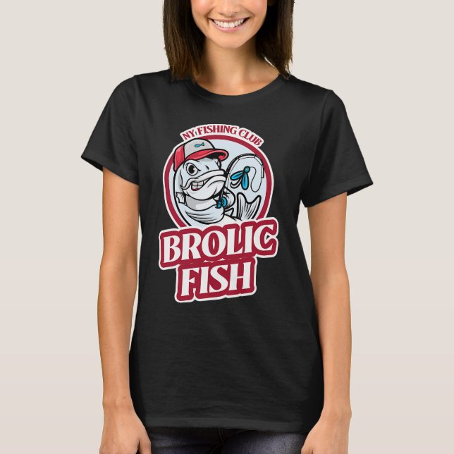 Camiseta Clube de Pesca Brolic Fish Nova York (Frente)