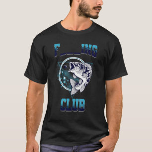 Camiseta Clube de Pesca de Adultos F Ing