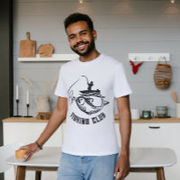 Clube de Pesca Mínimo Negro e Branco
