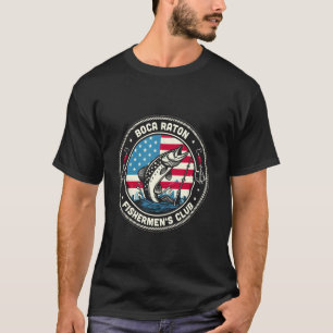 Camiseta Clube de Pescadores de Boca Raton Pesca da Bandeir