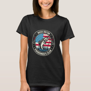 Camiseta Clube de Pescadores de Boca Raton Pesca da Bandeir