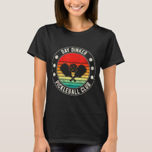 Camiseta clube de pickleball day dinker legenda engraçada p