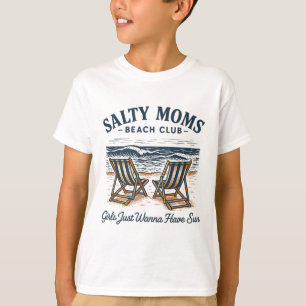 Camiseta Clube de Praia das Mães Salgadas Férias de Verão