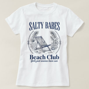 Camiseta Clube de Praia Vintage Salty Babes
