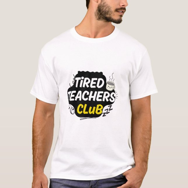 Camiseta Clube de Professores Cansados – Camisa Di (Frente)
